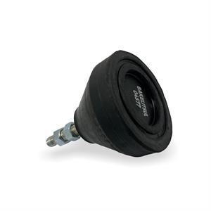 PÉ NIVELADOR ROSCA EXTERNA BASE BORRACHA 04572 