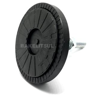 PÉ NIVELADOR ARTICULADO ANTI VIBRAÇÃO N2 BASE 100 M12 05562 F3 02861 