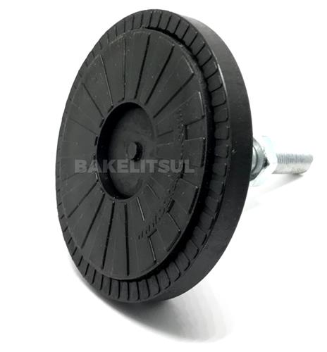 PÉ NIVELADOR ARTICULADO ANTI VIBRAÇÃO N2 BASE 100 M14 05570 F3 02869 