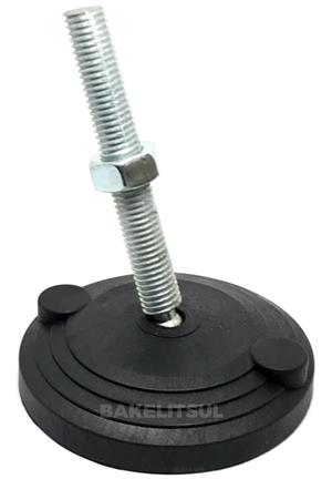 PÉ NIVELADOR ARTICULADO N2 BASE 80 M16 07256 F3 04809 