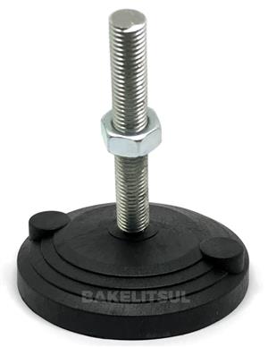 PÉ NIVELADOR ARTICULADO N2 BASE 80 M16 07256 F3 04809 