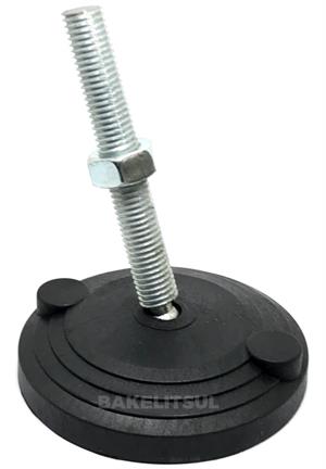 PÉ NIVELADOR ARTICULADO N2 BASE 80 M16 07256 F3 04809 