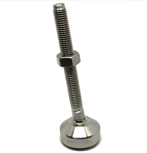 PÉ NIVELADOR ARTICULADO INOX 10971 