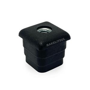 PONTEIRA COM ROSCA INTERNA PARA TUBOS QUADRADOS 01108 