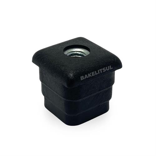 PONTEIRA COM ROSCA INTERNA PARA TUBOS QUADRADOS 01108 