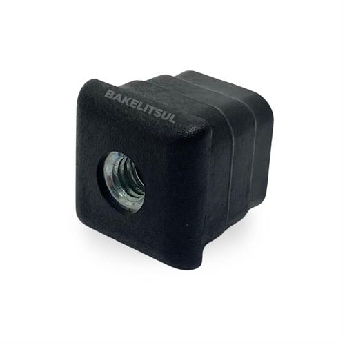 PONTEIRA COM ROSCA INTERNA PARA TUBOS QUADRADOS 01108 