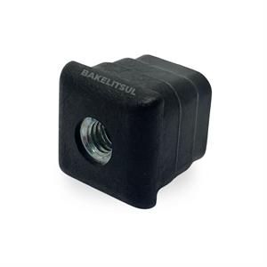 PONTEIRA COM ROSCA INTERNA PARA TUBOS QUADRADOS 01108 