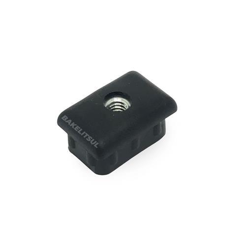 PONTEIRA COM ROSCA INTERNA PARA TUBOS RETANGULARES 11748 