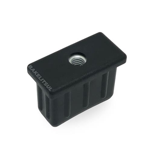 PONTEIRA COM ROSCA INTERNA PARA TUBOS RETANGULARES 11748 