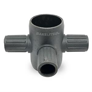 BUCHA PARA CONEXÃO DE TUBOS SEM SOLDA 3 SAÍDA 04612 