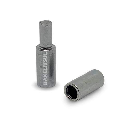 DOBRADIÇA METÁLICA CILÍNDRICA SOLDÁVEL DB-S 02300 