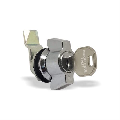 FECHO LINGUETA MINI MANOPLA COM CHAVE FC-B2 00107 