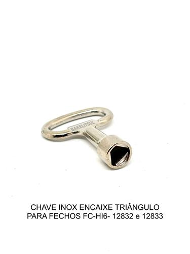 CHAVE METÁLICA PARA ABERTURA DE FECHO LINGUETA 04249 