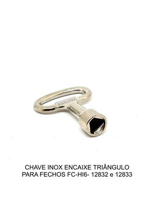 CHAVE METÁLICA PARA ABERTURA DE FECHO LINGUETA 04249 