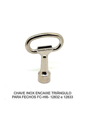 CHAVE METÁLICA PARA ABERTURA DE FECHO LINGUETA 04249 