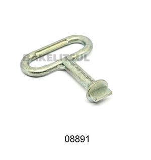 CHAVE METÁLICA PARA ABERTURA DE FECHO LINGUETA 04249 