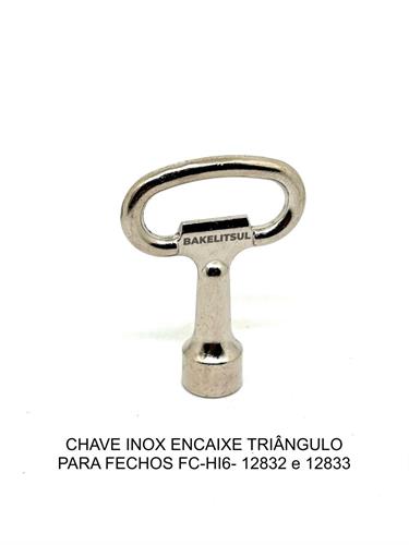 CHAVE METÁLICA PARA ABERTURA DE FECHO LINGUETA 04249 