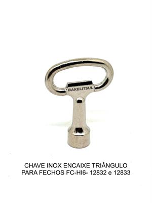 CHAVE METÁLICA PARA ABERTURA DE FECHO LINGUETA 04249 