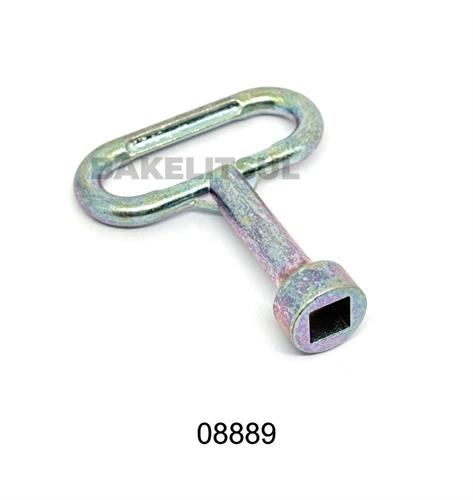 CHAVE METÁLICA PARA ABERTURA DE FECHO LINGUETA 04249 