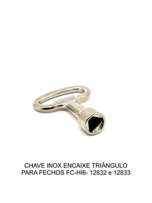 CHAVE METÁLICA PARA ABERTURA DE FECHO LINGUETA 04249 