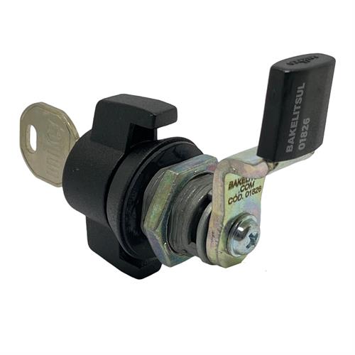 FECHO LINGUETA METÁLICO MANOPLA COM CHAVE FC-J9 00267 