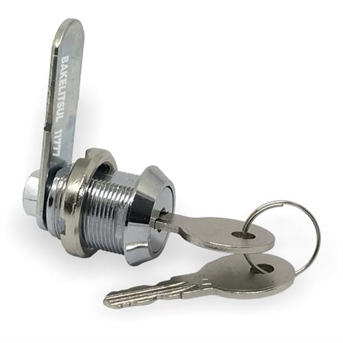 FECHO LINGUETA CROMADO COM CHAVE FC-S9E 11777 