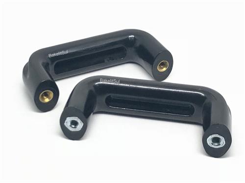 ALÇA DE BAQUELITE ROSCA INTERNA METÁLICA 00012 