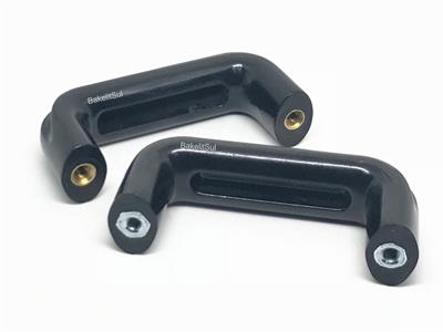 ALÇA DE BAQUELITE ROSCA INTERNA METÁLICA 00012 