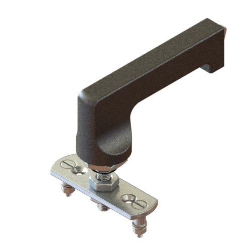 MAÇANETA PLÁSTICA ABERTURA ESQUERDA/DIREITA COM TRAVA CADEADO 30% off 03203 