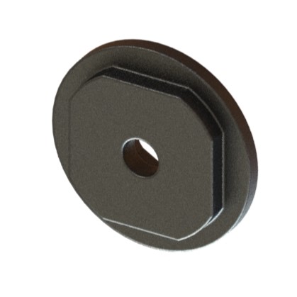 ADAPTADOR PARA INSTALAÇÃO DE MAÇANETA ESCAMOTEÁVEL LINHA Y 11905 