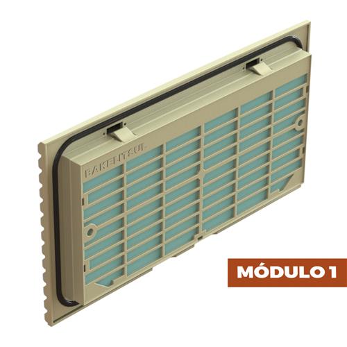 GRELHA DE VENTILAÇÃO OU EXAUSTÃO MODULAR 11741 