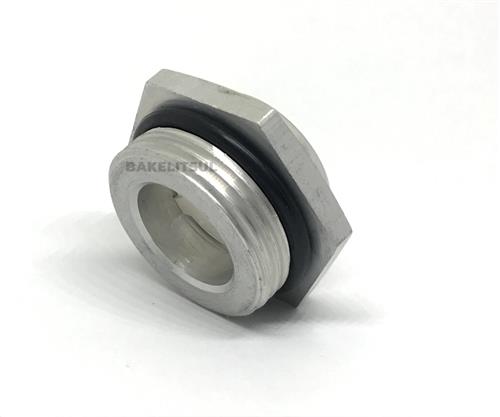 VISOR DE NÍVEL DE ÓLEO SEXTAVADO DE ALUMÍNIO LB-GN743 02319 