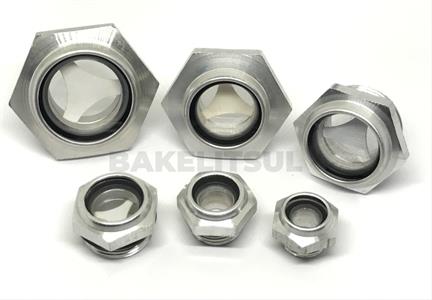 VISOR DE NÍVEL DE ÓLEO SEXTAVADO DE ALUMÍNIO LB-GN743 02319 