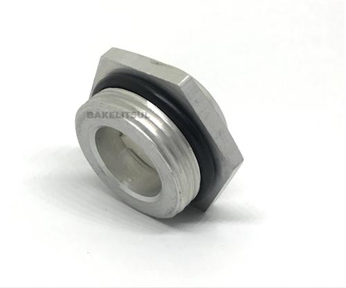 VISOR DE NÍVEL DE ÓLEO SEXTAVADO DE ALUMÍNIO LB-GN743 02319 