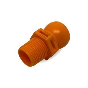 CONECTOR ROSCA EXTERNA PARA FLEXÍVEL PLÁSTICO LB-JP-CON 03714 