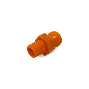 CONECTOR ROSCA EXTERNA PARA FLEXÍVEL PLÁSTICO LB-JP-CON 03714 