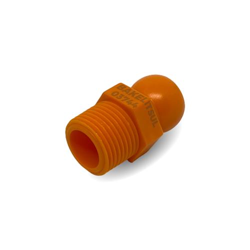 CONECTOR ROSCA EXTERNA PARA FLEXÍVEL PLÁSTICO LB-JP-CON 03714 