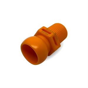CONECTOR ROSCA EXTERNA PARA FLEXÍVEL PLÁSTICO LB-JP-CON 03714 