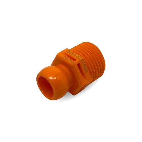 CONECTOR ROSCA EXTERNA PARA FLEXÍVEL PLÁSTICO LB-JP-CON 03714 