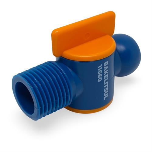 VÁLVULA ROSCA EXTERNA PARA FLEXÍVEL PLÁSTICO LB-JP-VAL 03731 