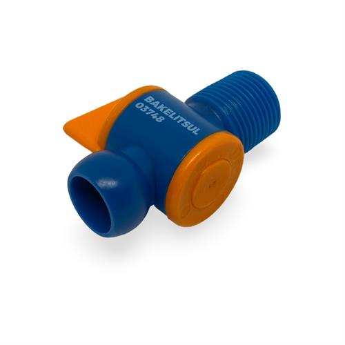 VÁLVULA ROSCA EXTERNA PARA FLEXÍVEL PLÁSTICO LB-JP-VAL 03731 