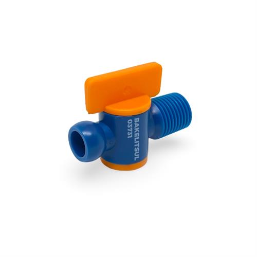 VÁLVULA ROSCA EXTERNA PARA FLEXÍVEL PLÁSTICO LB-JP-VAL 03731 