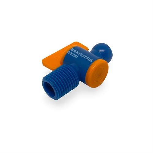 VÁLVULA ROSCA EXTERNA PARA FLEXÍVEL PLÁSTICO LB-JP-VAL 03731 
