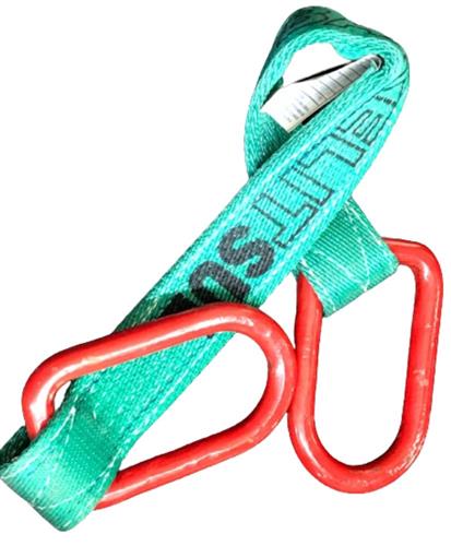 CINTA DE MOVIMENTAÇÃO FLATBAK 60MM VERDE 2 A 4 TONELADAS MC-FLAT BAK 08897 