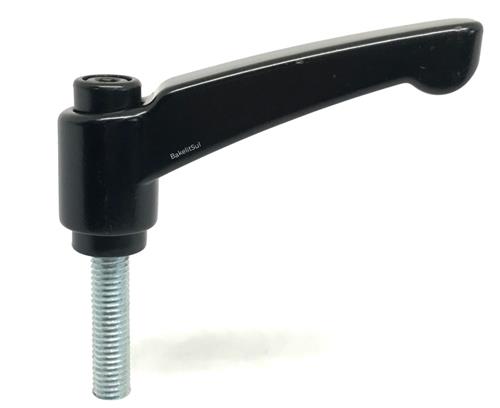 AJUSTADOR ALAVANCA TRAVA 100MM METÁLICA ROSCA EXTERNA-1/2 09511 F3 07001
