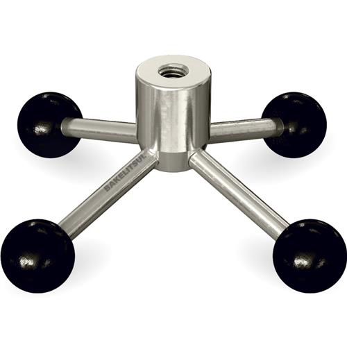 AJUSTADOR ALAVANCA TRAVA METÁLICA FIXA AJ-L4 INOX TIPO 1 07765 F3 06227 