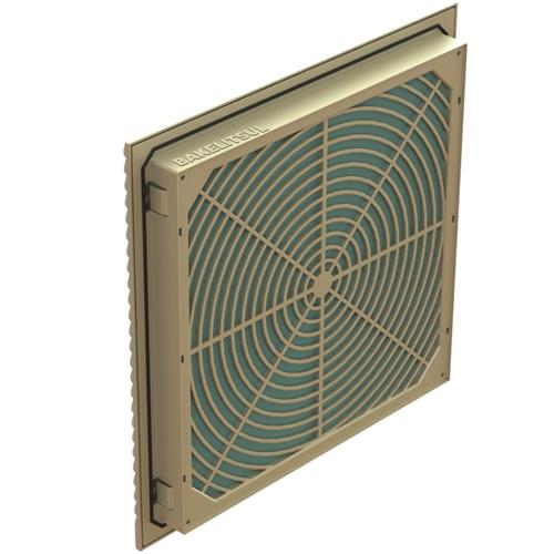 GRELHA DE VENTILAÇÃO OU EXAUSTÃO PARA VENTILADOR VQ-173 OU VQ-205 01637 