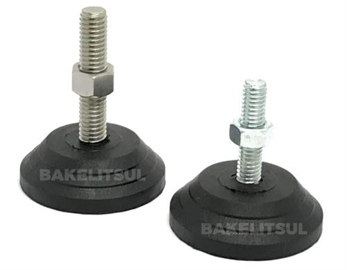 PÉ NIVELADOR ROSCA EXTERNA BASE 50 FLEXÍVEL 05747 F3 02596 