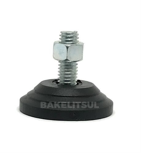 PÉ NIVELADOR ROSCA EXTERNA BASE 60 FLEXÍVEL 05769 F3 02618 