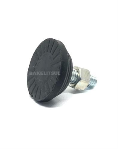 PÉ NIVELADOR ROSCA EXTERNA BASE 40 RÍGIDA 04728 F3 01047 